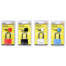 Padlock aluminium 40 mm high mix